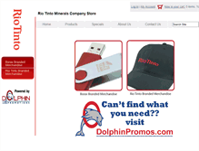 Tablet Screenshot of mineralsstore.com